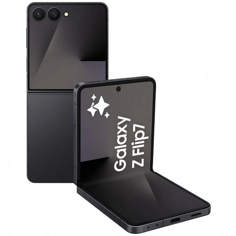 Smartphone Samsung Galaxy Z Flip7 12GB / 256GB / 6.9" / 5G / Preto Escuro