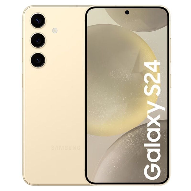 Smartphone Samsung Galaxy S24 8GB / 128GB / 6.2" / 5G / Amarelo Âmbar