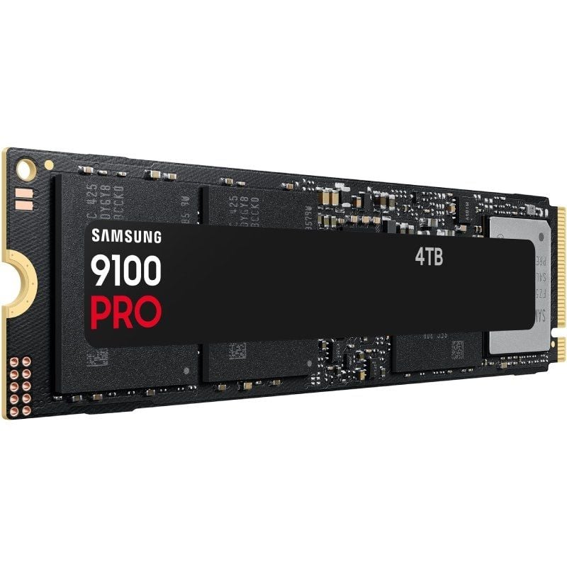 SSD Samsung 9100 PRO 4TB / M.2 2280 PCIe Gen5 / Capacidade Total