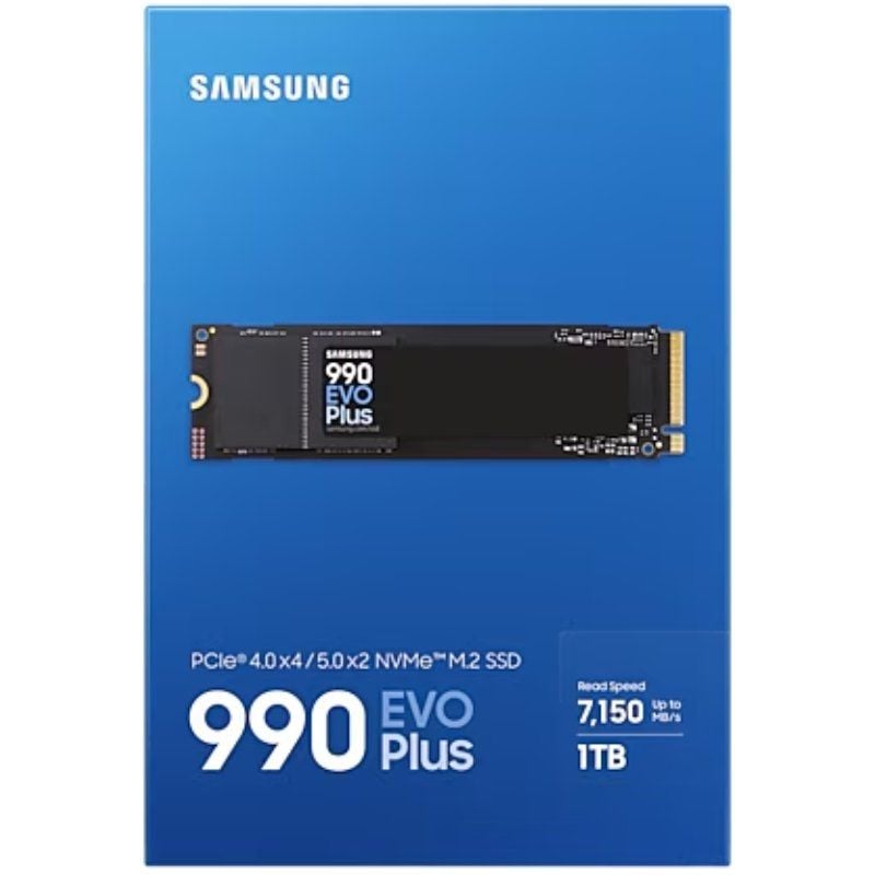 SSD Samsung 990 EVO Plus 1TB / M.2 2280 PCIe Gen5 / Compatível com PS5 e PC / Capacidade Total