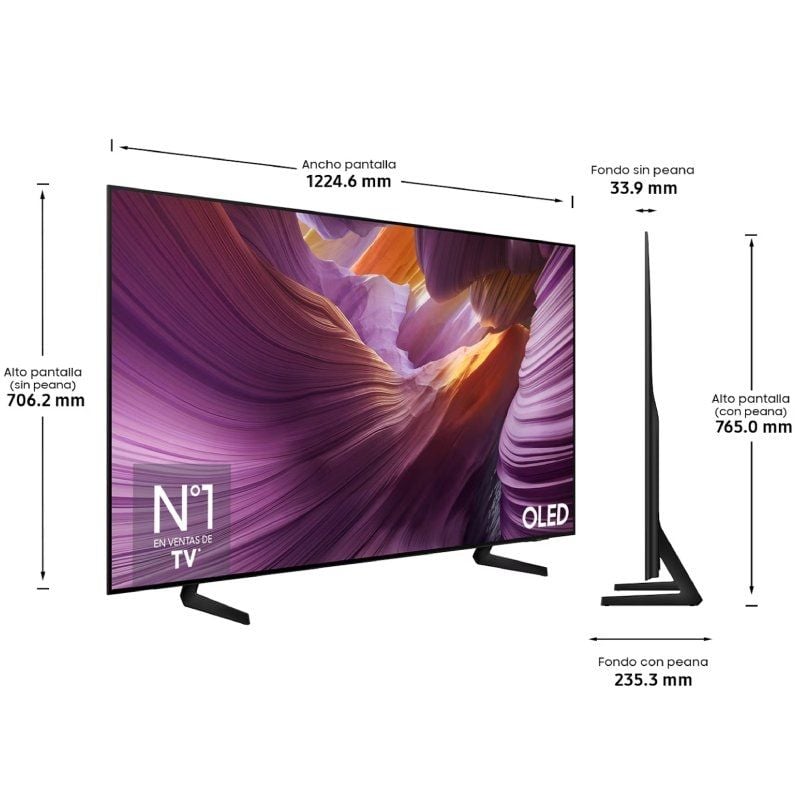 Samsung OLED TV S84F TQ55S84FAU 55" / Ultra HD 4K / Smart TV / Wifi