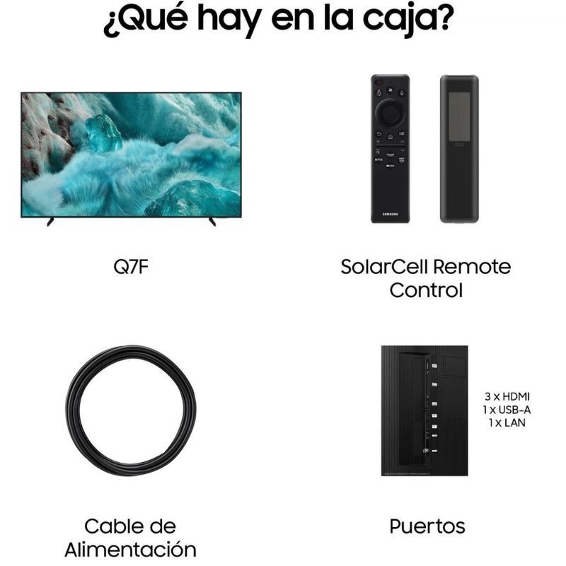 Samsung QLED TV Q7F4 TQ65Q7F4AU 65" / Ultra HD 4K / Smart TV / Wifi
