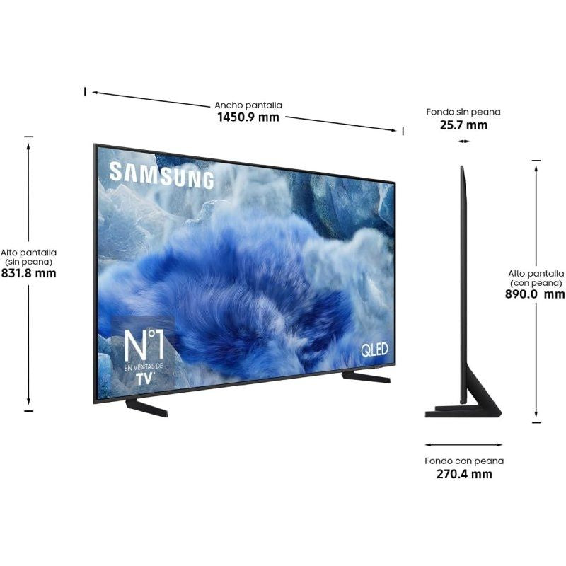 Samsung QLED TV Q8F TQ65Q8FAAU 65" / Ultra HD 4K / Smart TV / Wifi