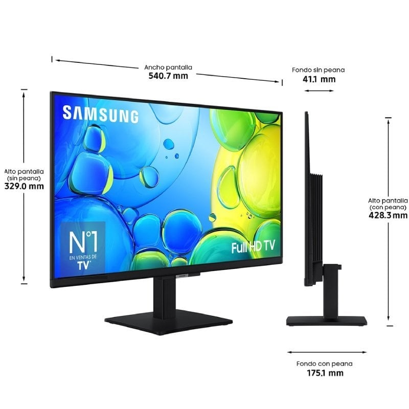 Televisor Samsung F6005 TU24F6005FK 24" / Full HD / Smart TV / Wi-fi