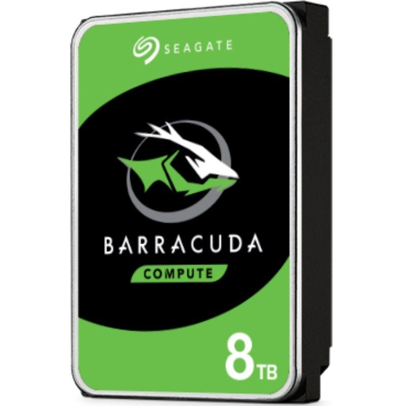 Disco Rígido Seagate Barracuda 8TB / 3,5" / SATA III / 256MB