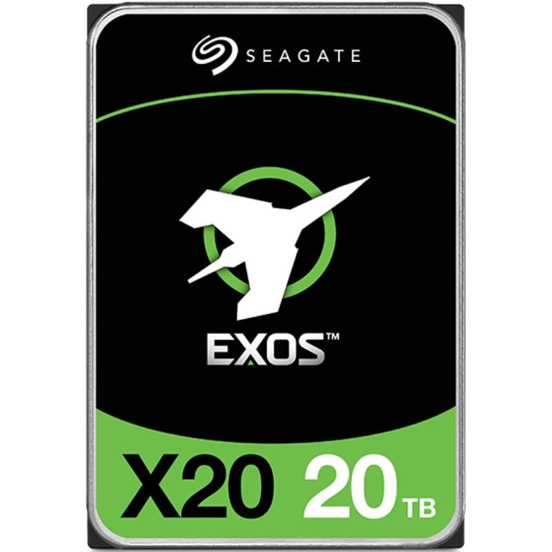 Unidade de Disco Rígido Seagate Exos X20 20TB / 3,5" / SATA III
