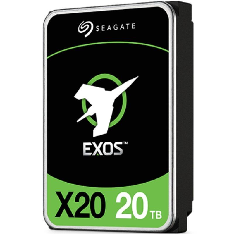 Unidade de Disco Rígido Seagate Exos X20 20TB / 3,5" / SATA III
