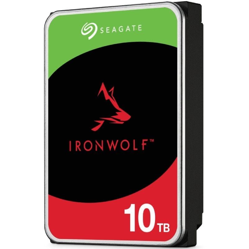 Disco Rígido Seagate Ironwolf NAS ST10000VN000 10 TB / 3,5" / SATA III / 256 MB