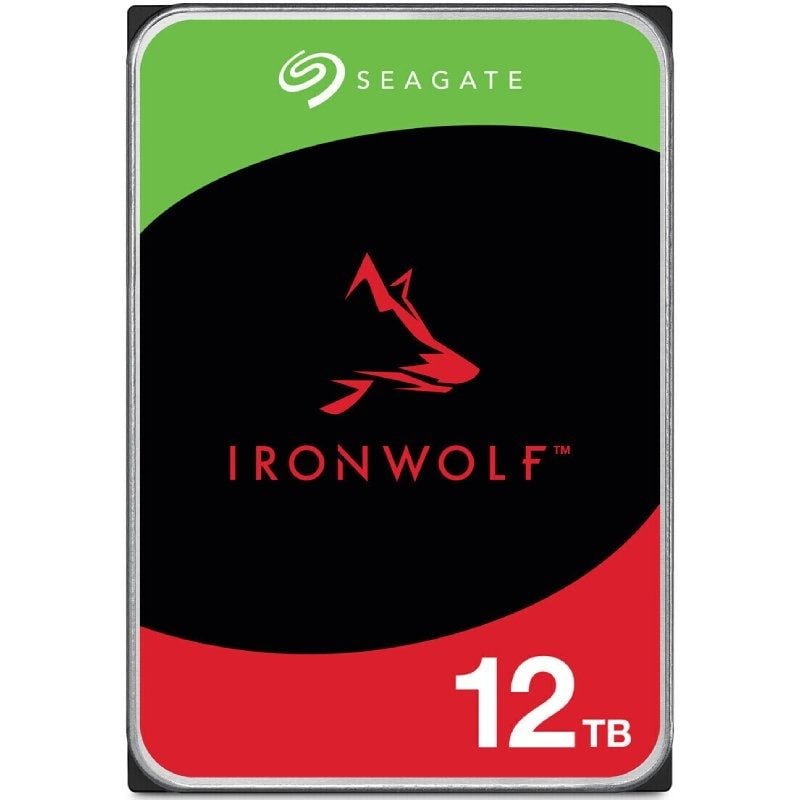Disco Rígido para NAS Ironwolf da Seagate ST12000VN0008 12 TB / 3,5" / SATA III / 256 MB