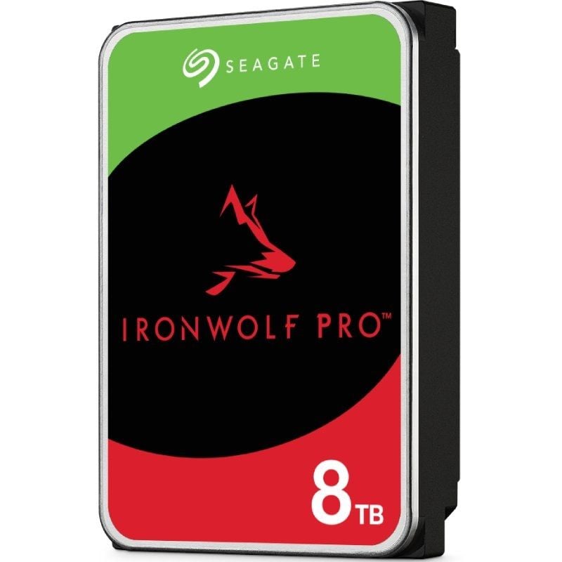 Disco Rígido Seagate Ironwolf Pro 8TB / 3,5" / SATA III / 256MB