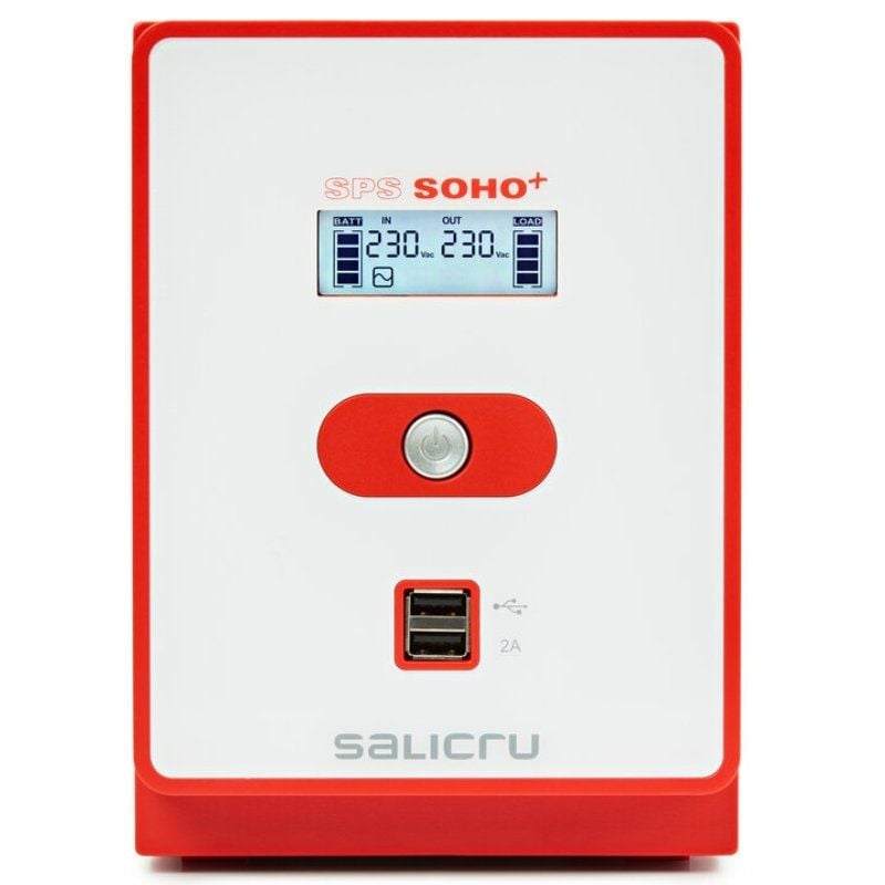 Salicru SPS 2200 Soho+ UPS Linha Interactiva / 2200va-1200w / 4 Saídas / Formato Torre