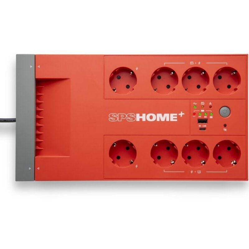 UPS Interactiva de Linha Salicru SPS 850+ / 850va-480w / 8 Saídas / Formato de Bastidor