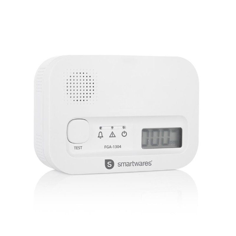 Detetor de Monóxido de Carbono Smartwares Fga-13041