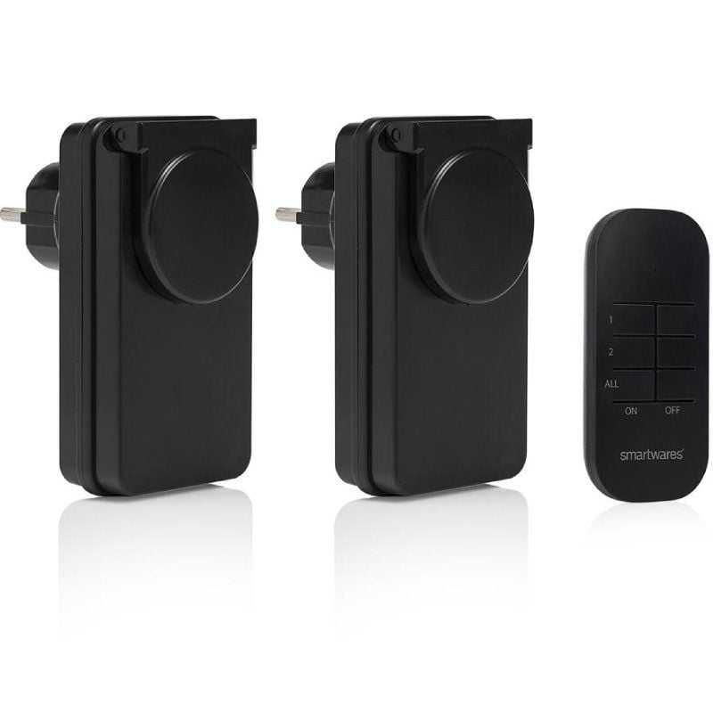 Smartwares Sh4-99654 Conjunto de Interruptores para Exterior Sh4-99654 / Preto