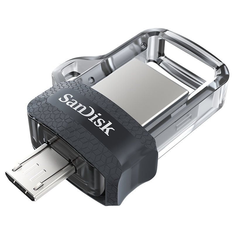 Unidade Flash Sandisk Dual M3.0 128GB Ultra USB 3.0 / Microusb