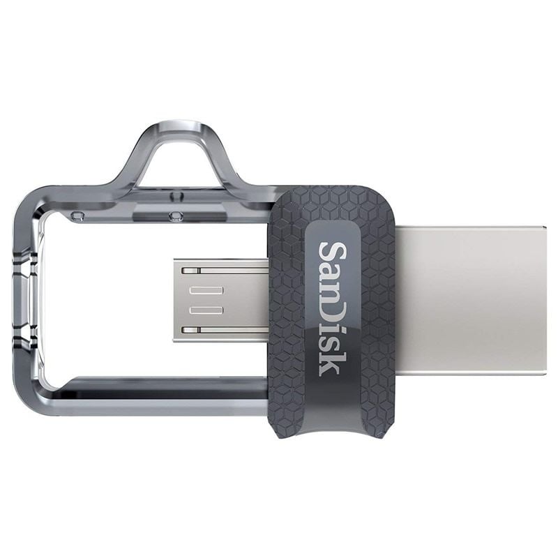 Unidade Flash Sandisk Dual M3.0 128GB Ultra USB 3.0 / Microusb
