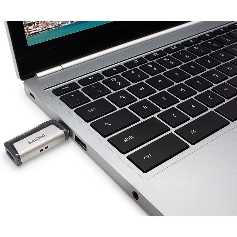 Unidade Flash Sandisk Dual USB Type-c Ultra USB 3.1 / USB Type-c 32GB