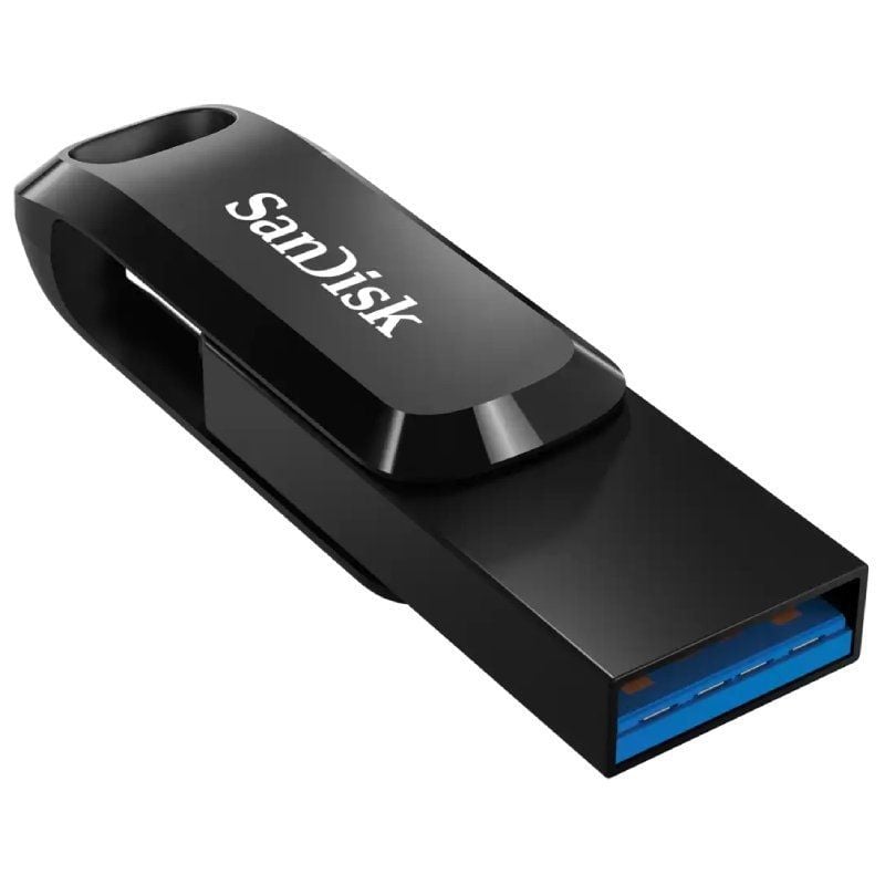 Unidade Flash USB Sandisk Ultra Dual Drive Go 64GB / USB 3.1 Type-c / USB