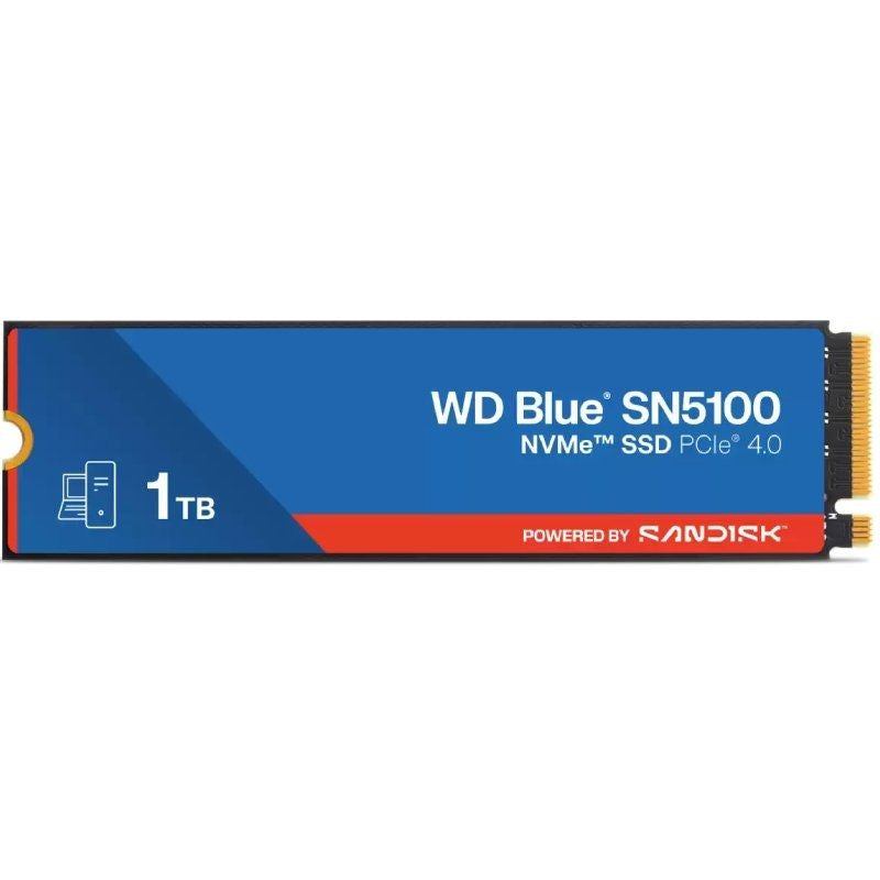 Sandisk WD Blue SN5100 1TB SSD / M.2 2280 PCIe NVME / Capacidade Total