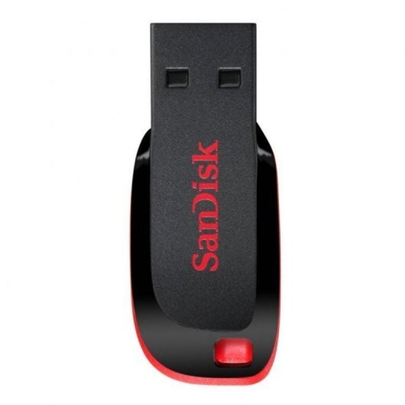 Unidade Flash Sandisk Cruzer Blade USB 2.0 128GB USB 2.0