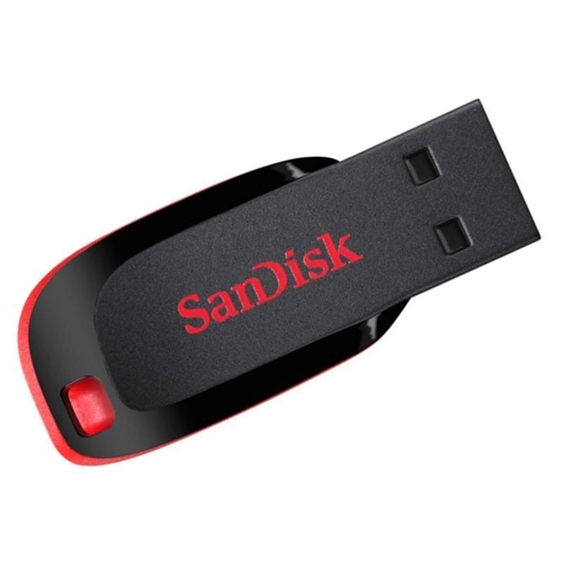Unidade Flash Sandisk Cruzer Blade USB 2.0 32GB USB 2.0