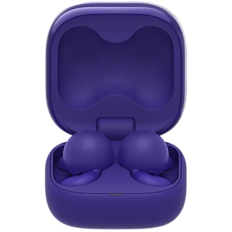 Auscultadores Bluetooth Sony Linkbuds Open com Estojo de Carregamento / 8h de Autonomia / Violetas