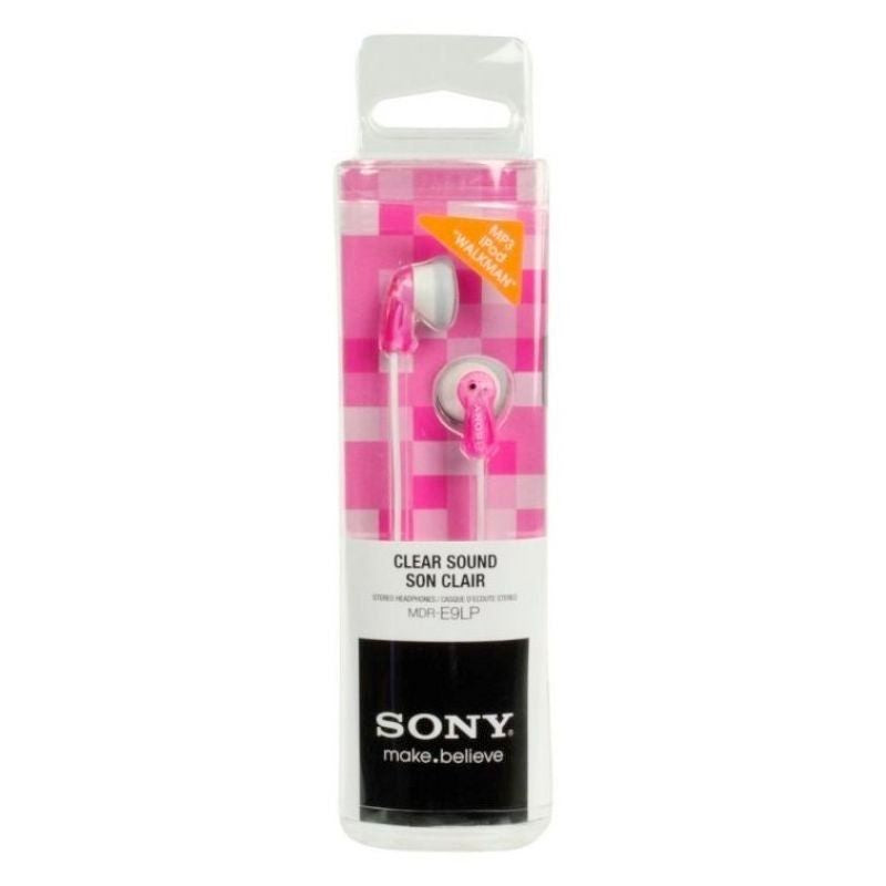 Auscultadores Intra-auriculares Sony Mdr-e9lp / Jack 3.5 / Rosa