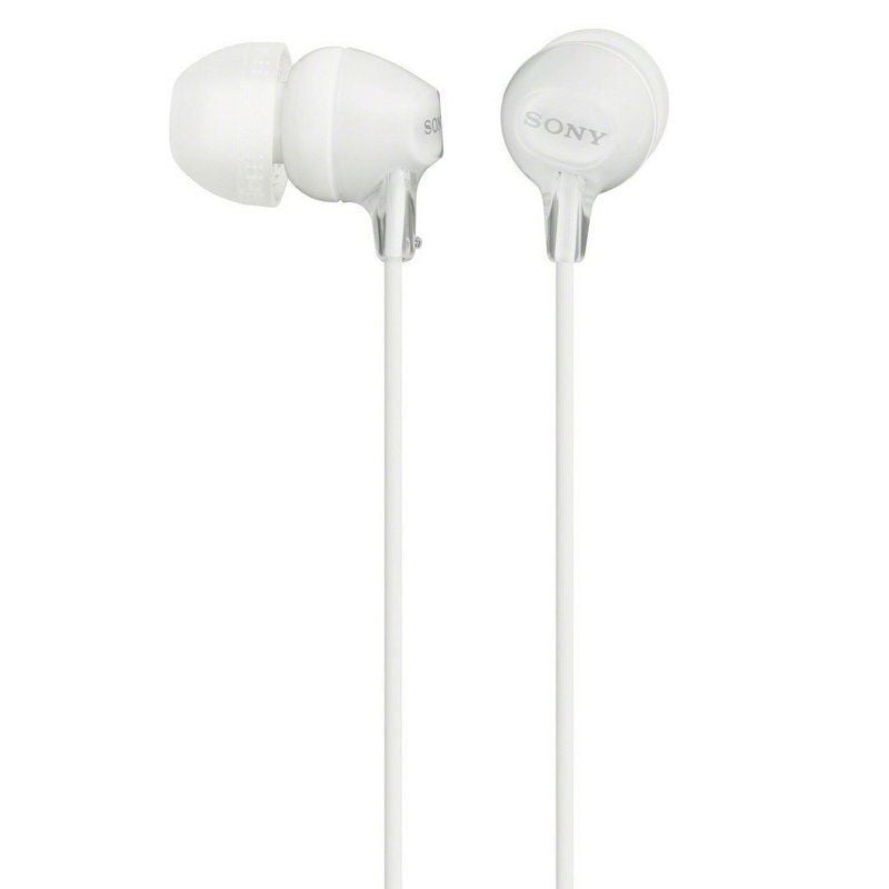 Auscultadores Intra-auriculares Sony MDREX15LPW / Ficha 3.5 / Branco