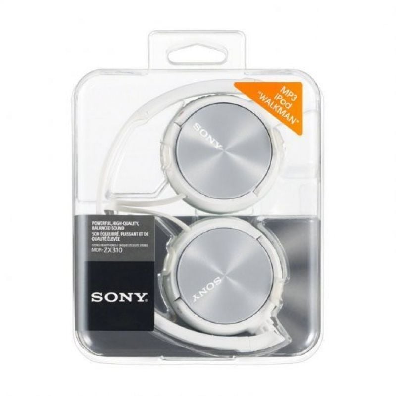 Sony MDRZX310APW Auscultadores / com Microfone / Jack 3.5 / Branco