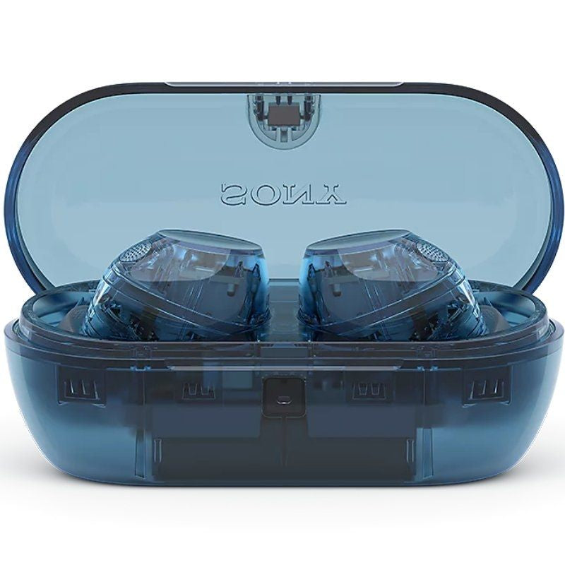 Auricular Bluetooth Sony Wf-c710n com Estojo de Carregamento / 12h de Duração da Bateria / Cristal…