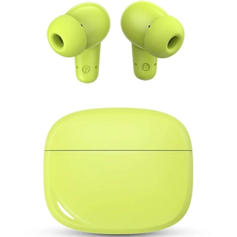 Auscultadores Bluetooth SPC Boost Buds com Estojo de Carregamento / Autonomia 7,5h / Verde Lima