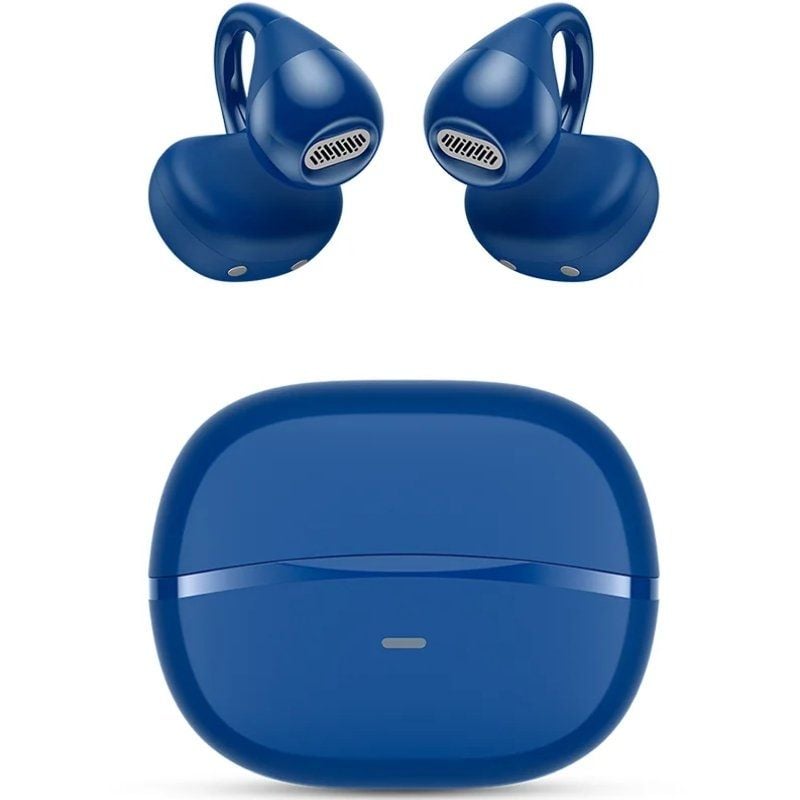 Auscultadores SPC Boost Clip Bluetooth com Estojo de Carregamento / Autonomia 6h / Azul