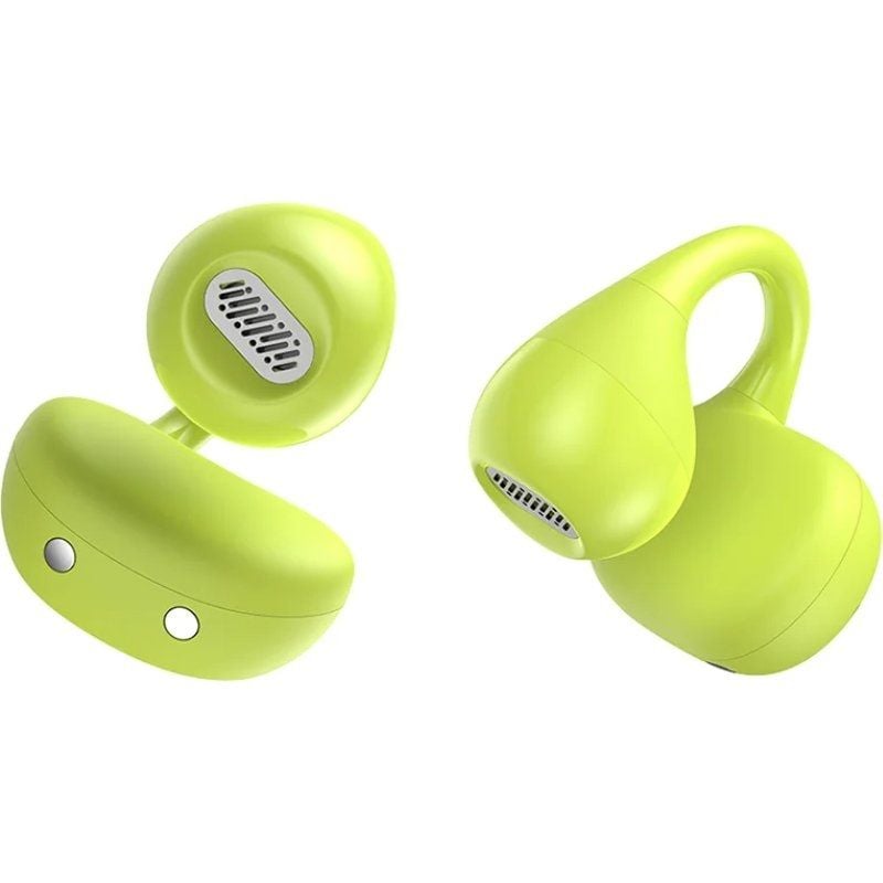 Auscultadores SPC Boost Clip Bluetooth com Estojo de Carregamento / 6h de Autonomia / Verde Lima