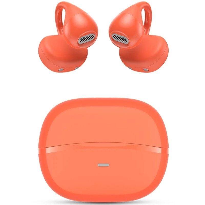Auscultadores SPC Boost Clip Bluetooth com Estojo de Carregamento / Autonomia 6h / Vermelho
