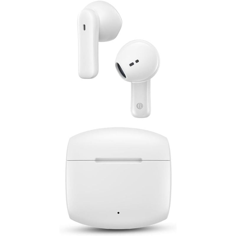 Auscultadores Bluetooth SPC Ether 3 Buds com Estojo de Carregamento / Autonomia de 8 Horas / Brancos