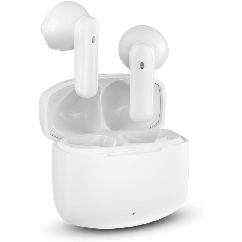 Auscultadores Bluetooth SPC Ether 3 Buds com Estojo de Carregamento / Autonomia de 8 Horas / Brancos