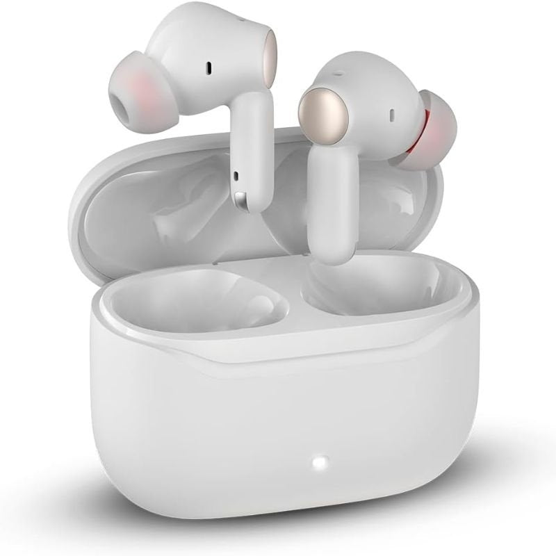 Auscultadores Bluetooth SPC Ether 3 Pro com Estojo de Carregamento / Autonomia de 8 Horas / Branco