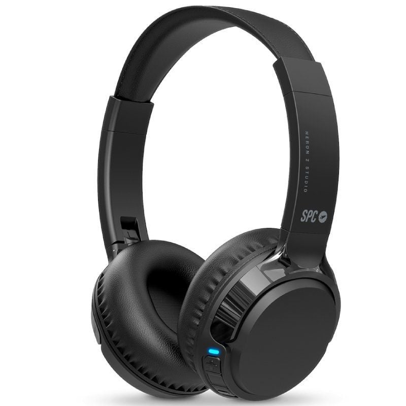 SPC Heron 2 Auscultadores sem Fios de Estúdio / com Microfone / Bluetooth / Preto
