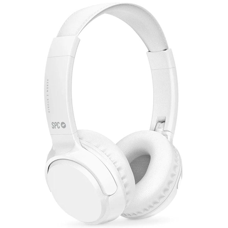 SPC Heron 2 Auscultadores sem Fios de Estúdio / com Microfone / Bluetooth / Branco
