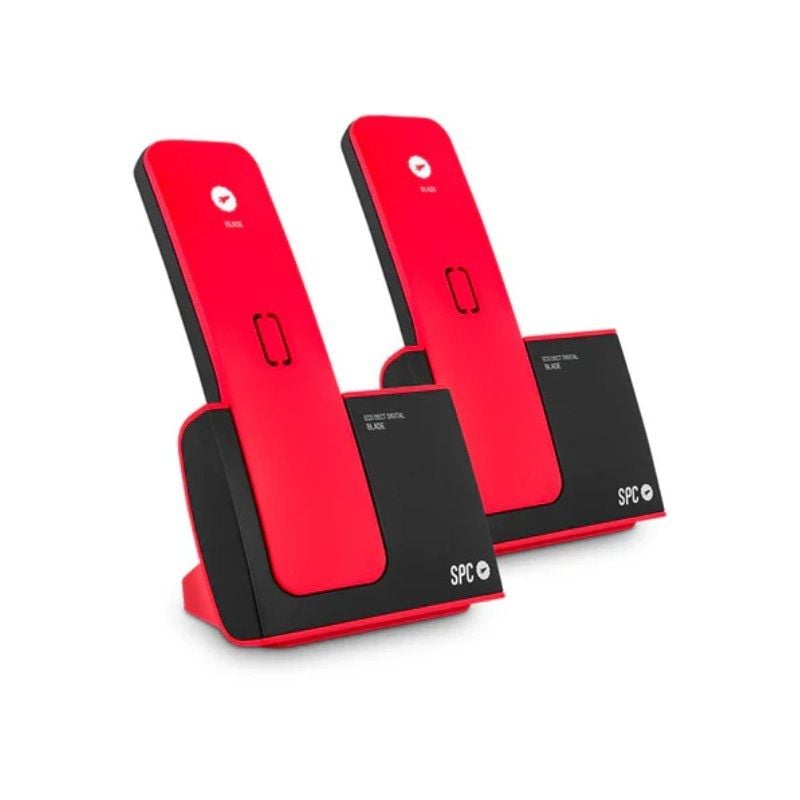 Telefone sem Fios SPC Blade 7292RC2 / Embalagem DUO / Vermelho e Preto