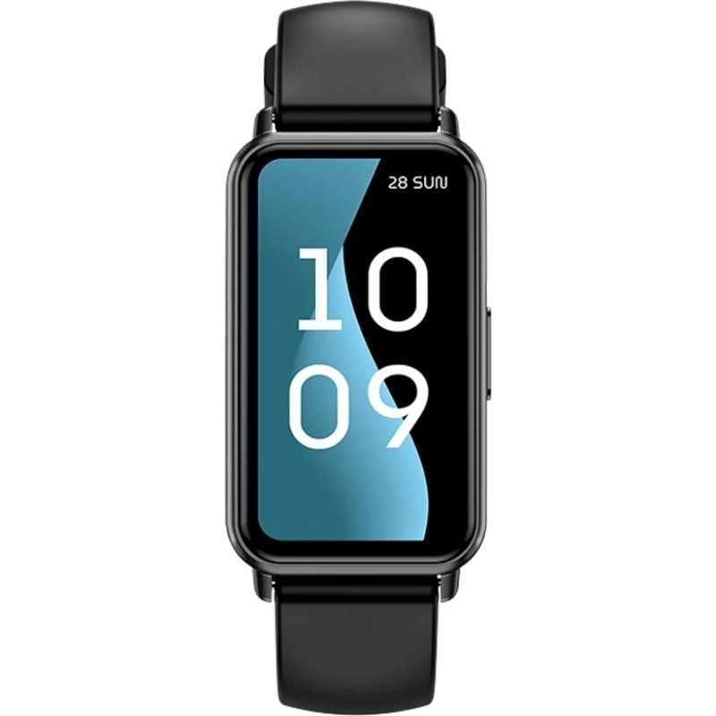 SPC Duo Fit Smartwatch / Notificações / Ritmo Cardíaco / Preto Escuro