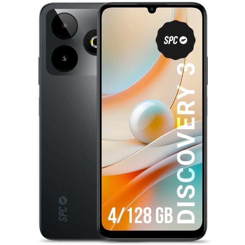 Smartphone SPC Discovery 3 4GB / 128GB / 6.8" / Preto