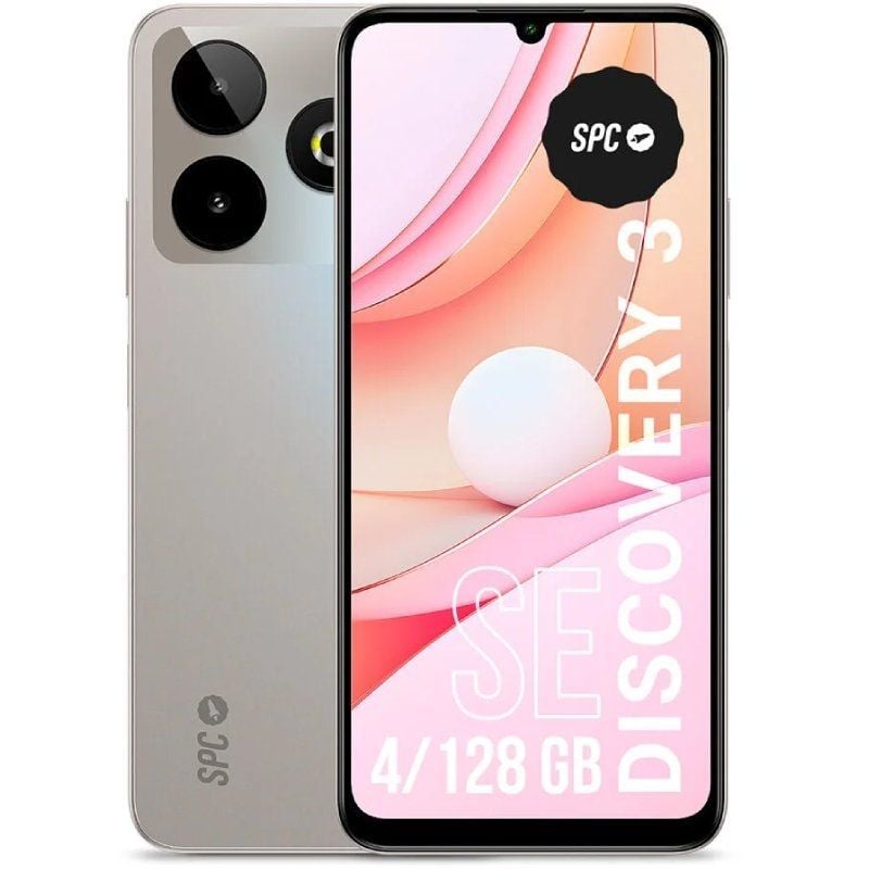 Smartphone SPC Discovery 3 SE 4GB / 128GB / 6.8" / Cinzento Claro