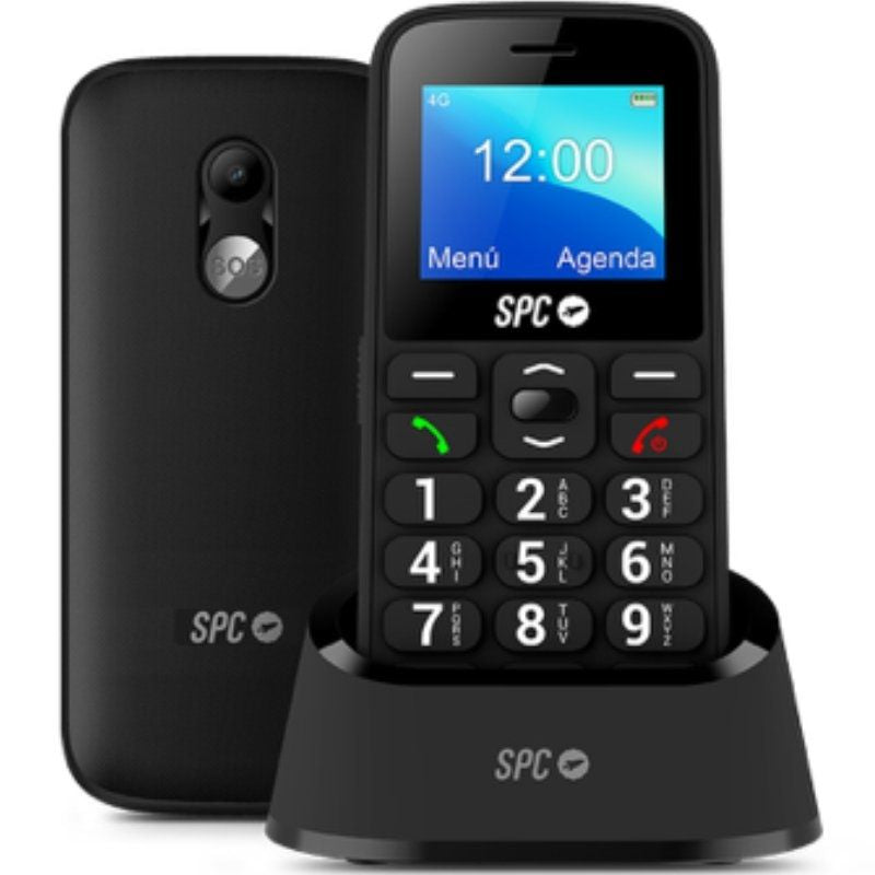 SPC Fortune 2 4G Telemóvel para Seniores / Preto