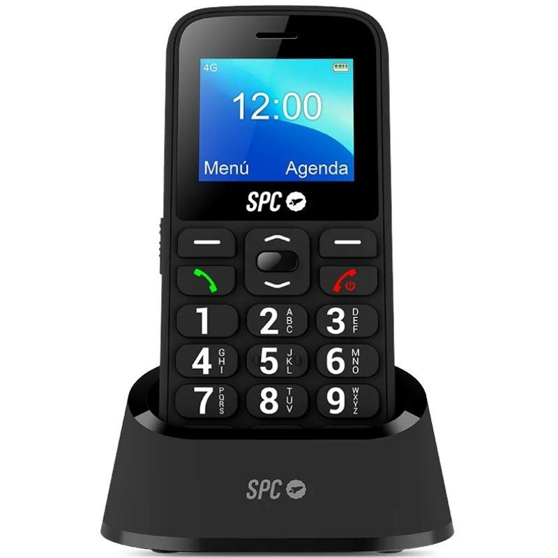 SPC Fortune 2 4G Telemóvel para Seniores / Preto