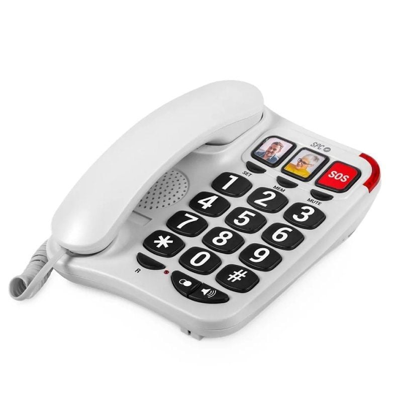 SPC Comfort Numbers 2 Telefone / Branco