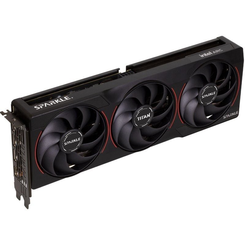 Placa Gráfica Intel Arc B580 Titan Nox OC Edition / 12GB GDDR6 Sparkle