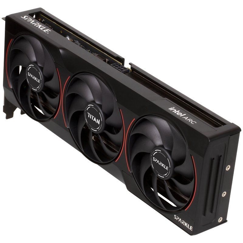 Placa Gráfica Intel Arc B580 Titan Nox OC Edition / 12GB GDDR6 Sparkle