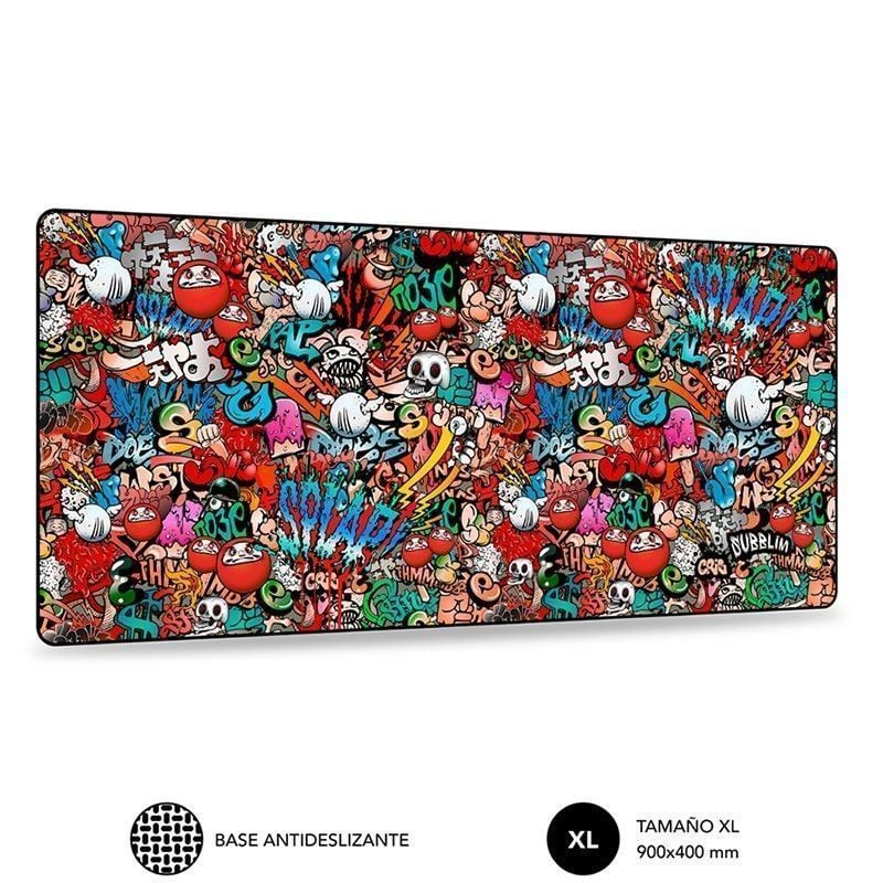Subblim 01PUW02 Tapete Graffiti XL / 900 X 400 X 3 Mm