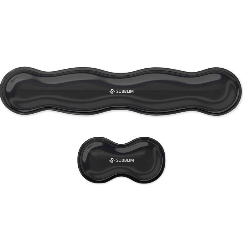 Conjunto de 2 Apoios de Pulso Subblim Ergo Crystal Flex
